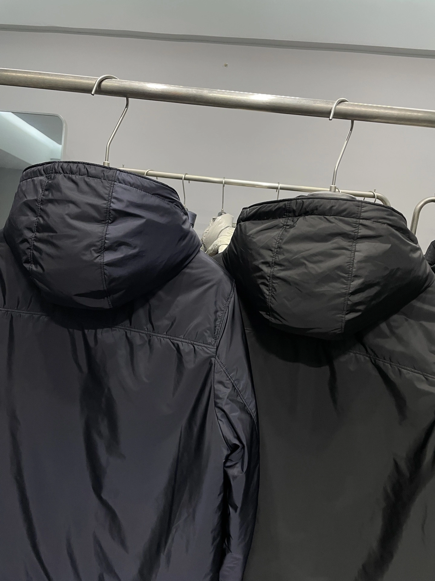 wg.luxury-- Pr141 Down jacket nylon 90 white duck down 2Colour item:E-F360K1827-2
